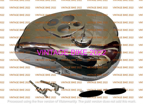 Triumph chrome t100 twin - triumph, 5t
