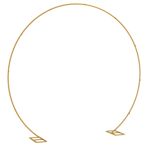 280cm gold tone wedding arch - tone,