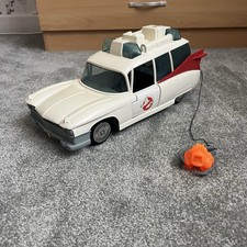 The Real Ghostbusters Ecto-1 Car with claw Vintage 1984 Kenner Incomplete