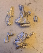 Necromunda Klovis The Redeemer & Malakev Fanatic 2004 Black Library Metal OOP