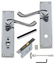 Bathroom Lever Victorian Door