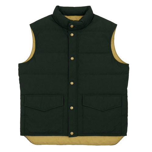 Woolrich down puffer vest made - woolrich,