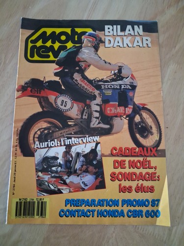 Moto revue 1987 original - moto,