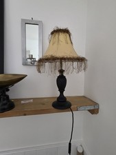  Black Turned Wooden  Table