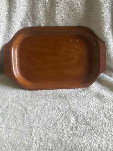 Vintage teak two handled - teak,