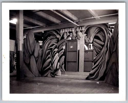 Vtg snapshot armour ham - b&w,