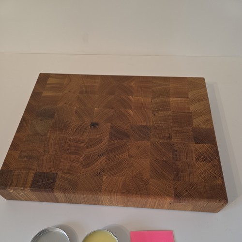 Hand crafted solid oak end - solid,