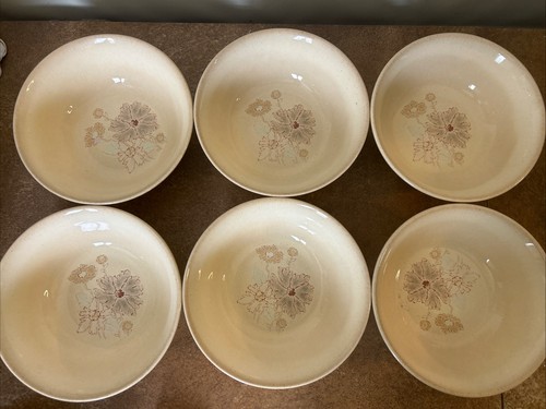 Set six vintage denby - six,