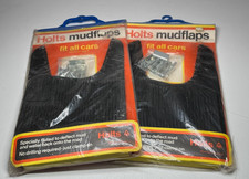 2 x Pairs NOS Vintage (1970s) Holts Universal Car Mudflaps BMC Ford Hillman +++