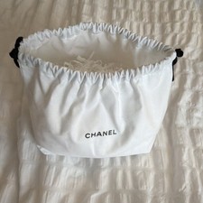 CHANEL White Dustbag for