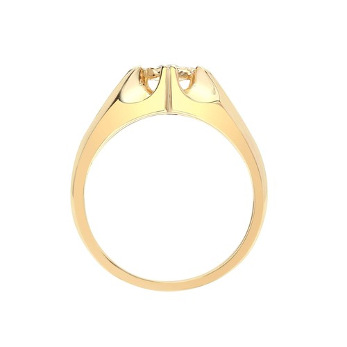 9ct yellow gold gents - gold, gypsy
