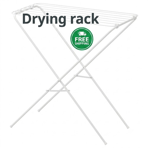 Jäll white drying rack - jÄll,