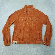Lois Mens Jacket Medium Burnt