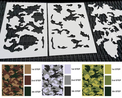 Set 2pcs camouflage - of,