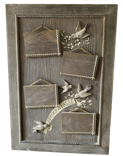 Wooden photo memory board - photo,