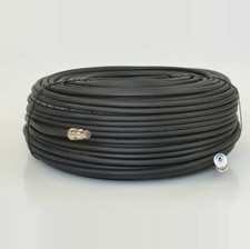 5M Black RG6 Magic Eye Cable