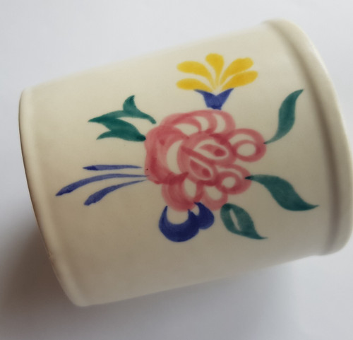 Poole pottery ceramic pot cup - ceramic,