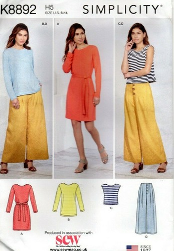 Simplicity sewing pattern 8892 - simplicity,