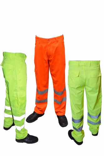 Viz orange trouser black - hi,