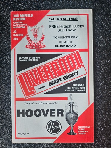 Liverpool home programmes - liverpool,
