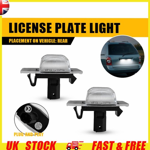 Led license number - number, light