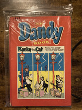 The Dandy Book 1962 Hardback Annual Vintage Collectible Clean Pages