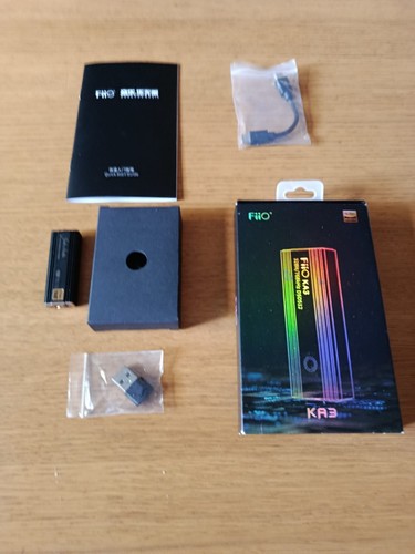 Fiio ka3 dongle dac headphone - fiio,