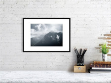 A4 Fine Art Photography Print - Yr Wyddfa (Snowdon) & Crib Goch, Eryri, Wales