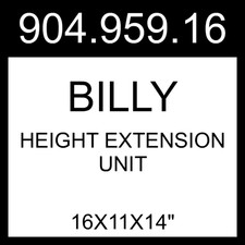 IKEA BILLY Height Extension