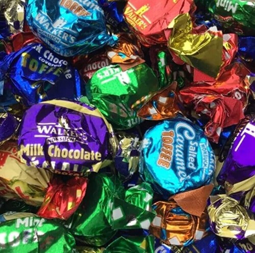 Walkers assorted toffees - walkers, –