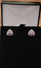 925 Silver Tanzanite Earrings