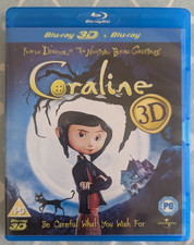 Coraline bluray 3d - coraline, +