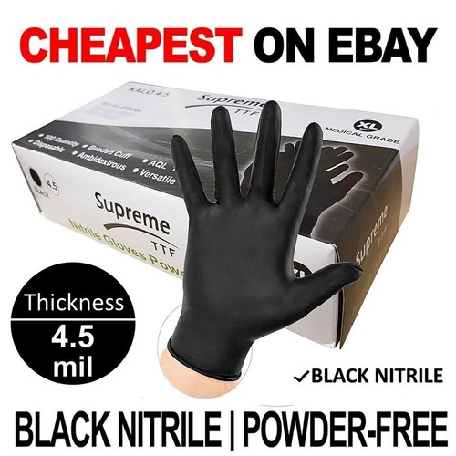 100 disposable nitrile gloves - nitrile,