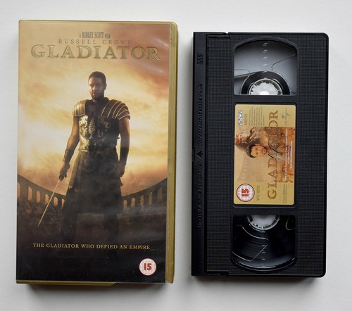 Gladiator russell crowe vhs - gladiator,