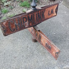 Antique 2 way double sided