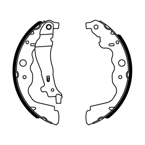 Fits abe c0r031abe brake shoe - brake,