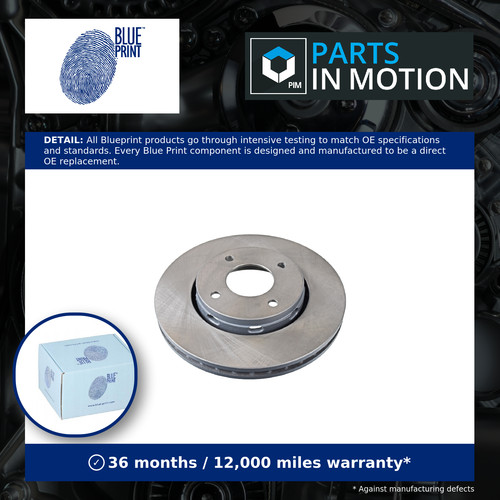 Brake discs pair - brake, vented