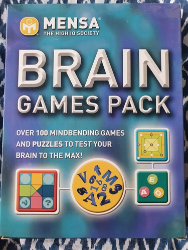 Mensa brain games pack - mensa, over