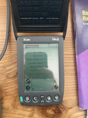 Palm pilot 3rd generation with - palm,