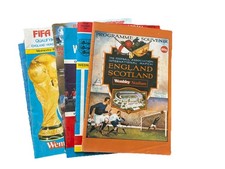 Football Programmes England World Cup European Championships Home Internationals