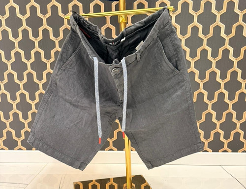 Nwt kiton mens linen gray - nwt,