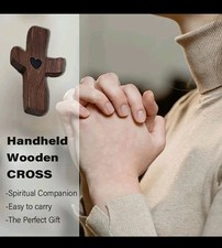 2X Cross My Heart Wooden Cross