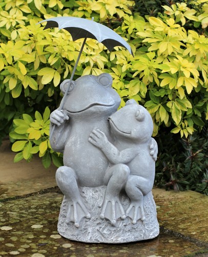Garden ornaments frogs - garden,