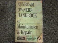 1972 Sunbeam Owner's Handbook