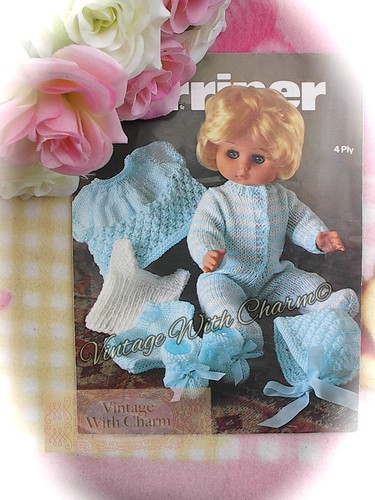 Vintage doll clothes - 12-18",