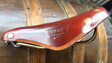 BROOKS B17S. LADIES  Special Copper Rivets/Frame .BROWN LEATHER SADDLE.