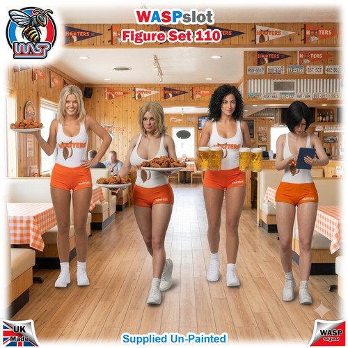 Waitress figure set - waitress,,
