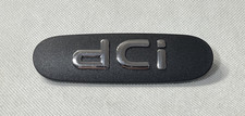 RENAULT DCi - VINTAGE CAR BADGE / EMBLEM - 107  X 30  MM