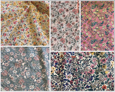 Floral Cotton Poplin Fabric