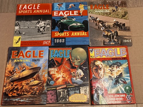 Vintage eagle annuals joblot - vintage,